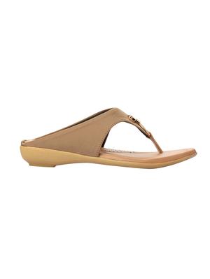 brown pu slippers - 14154532 - Standard Image - 2