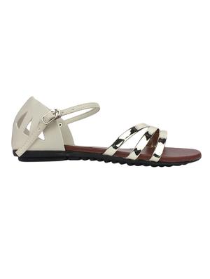 silver ankle strap sandal - 14165430 - Standard Image - 2