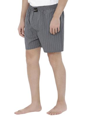 navy blue cotton boxer - 14169208 - Standard Image - 2