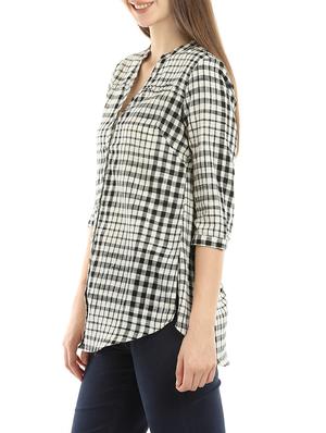 white cotton casual shirt - 14178115 - Standard Image - 2