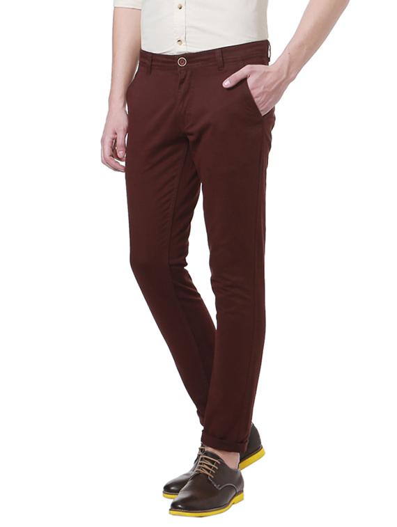 red cotton chino - 14186310 - Zoom Image - 2