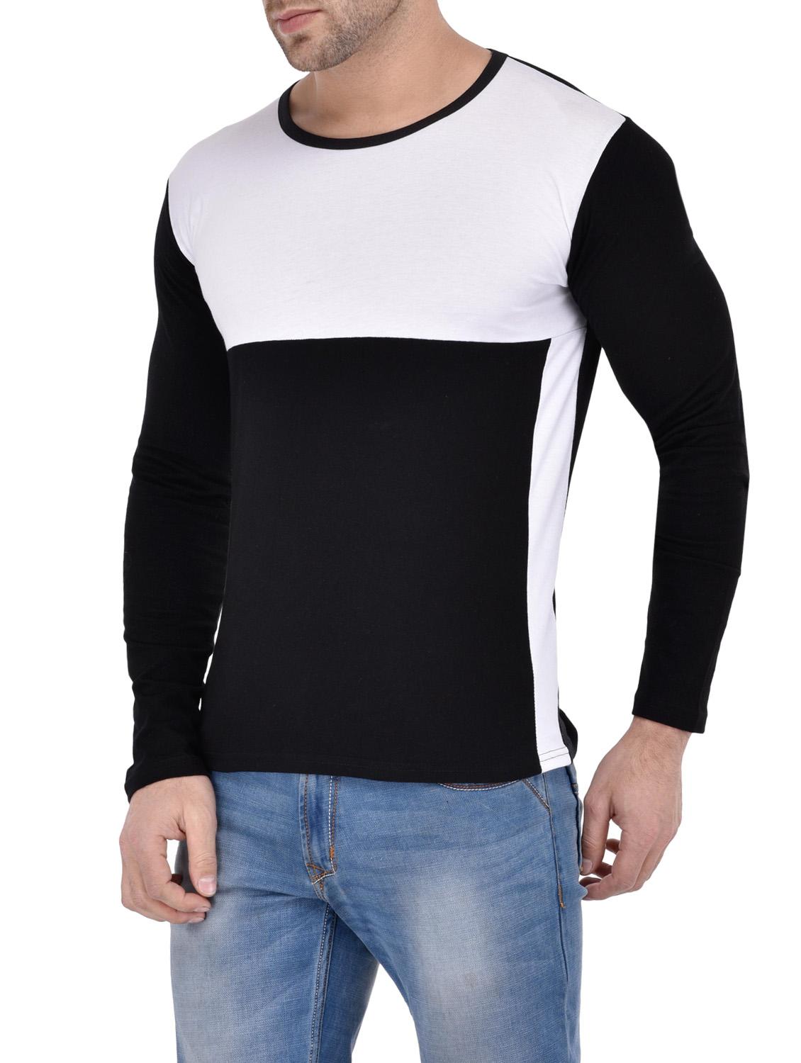 monochrome cotton t-shirt - 14191672 - Zoom Image - 2