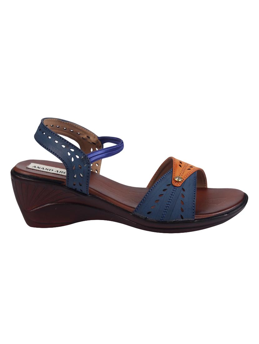 blue back strap wedge - 14193532 - Zoom Image - 2
