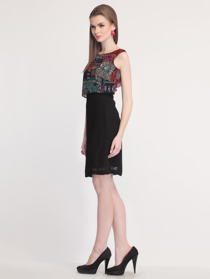 black layered dress - 14194092 - Zoom Image - 2