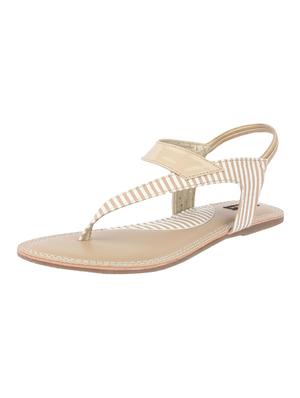 beige faux leather back strap sandals - 14195286 - Standard Image - 2