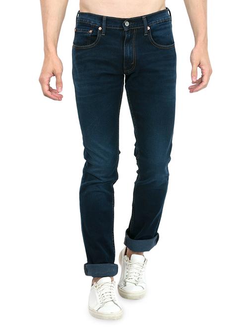 blue denim washed jeans - 14195365 - Standard Image - 1