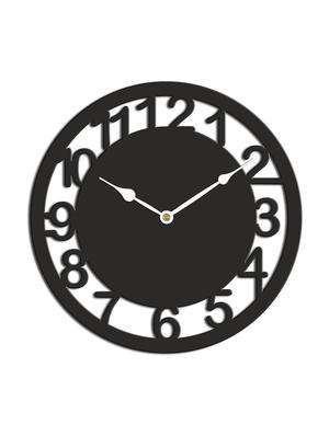 sehaz artworks centrecircle black wall clock - 14205681 - Standard Image - 2