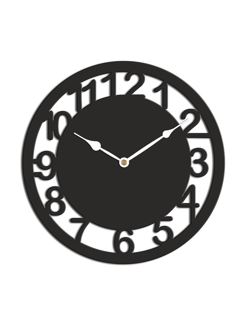 sehaz artworks centrecircle black wall clock - 14205681 - Zoom Image - 2