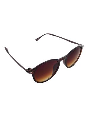 fashblush chic brown gradient round sunglasses for unisex - 14206420 - Standard Image - 2