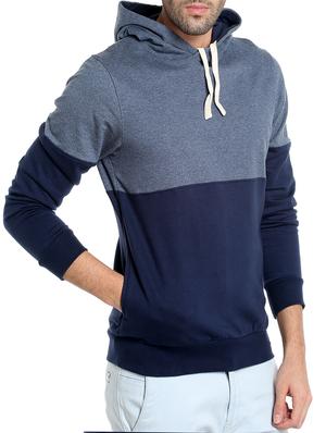 colour block cotton sweatshirt - 14219082 - Standard Image - 2