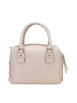 cream leatherette regular handbag - 14219403 - Standard Image - 2