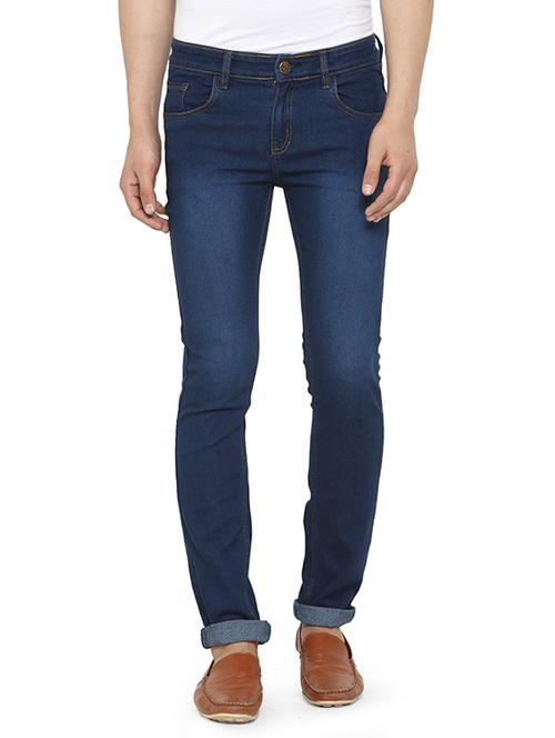 blue denim washed jeans - 14223366 - Standard Image - 1
