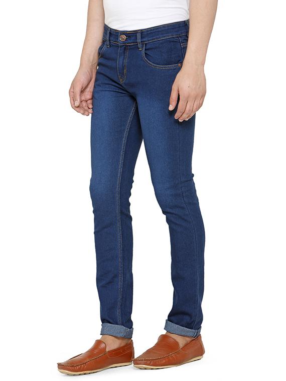 blue denim washed jeans - 14223366 - Zoom Image - 2