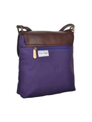 purple canvas sling bag - 14223970 - Standard Image - 2
