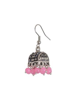 pink jhumka - 14224441 - Standard Image - 2