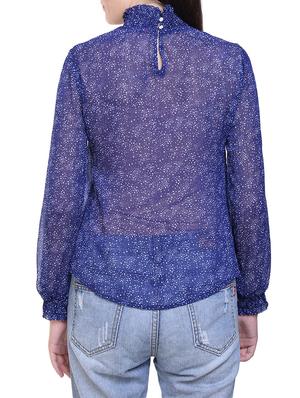 printed turtle neck top - 14232827 - Standard Image - 2