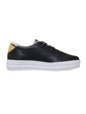black plimsolls sneaker - 14233809 - Standard Image - 2