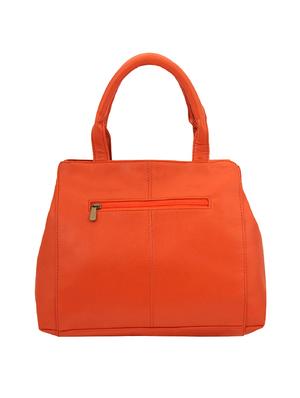 orange leatherette regular handbag - 14237594 - Standard Image - 2