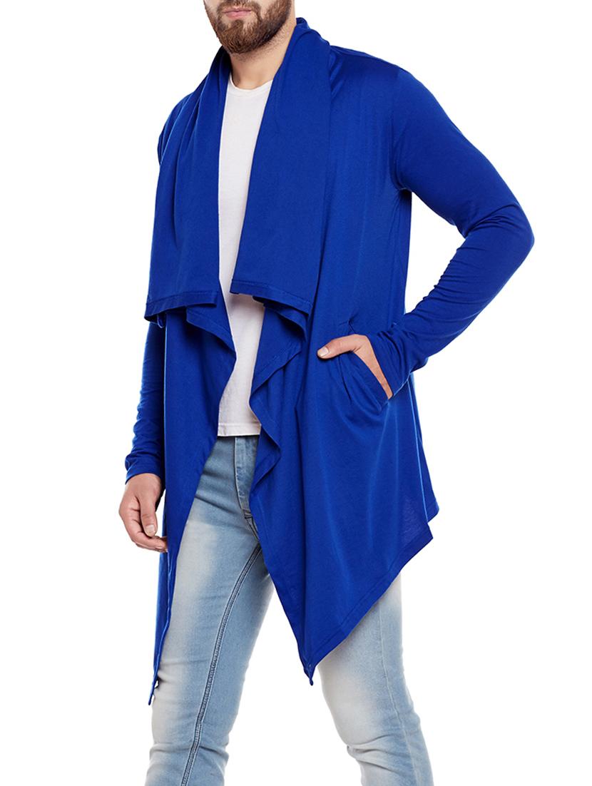 blue cotton shrug - 14242546 - Zoom Image - 2