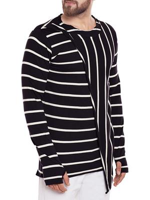 black cotton t-shirt - 14242553 - Standard Image - 2