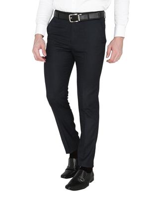 navy blue cotton formal trouser - 14247713 - Standard Image - 2