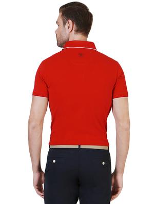red cotton t-shirt - 14253283 - Standard Image - 2