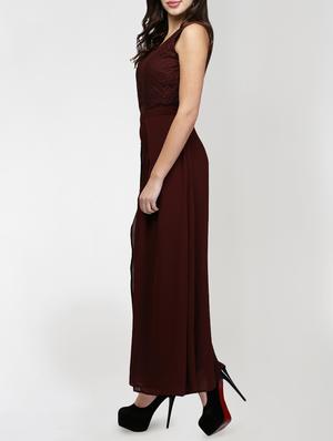 sleeveless flared full leg jumpsuit - 14260008 - Standard Image - 2