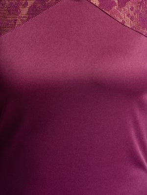purple lace bodycon dress - 14265116 - Standard Image - 5