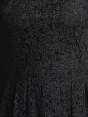 black lace skater dress - 14265120 - Standard Image - 5
