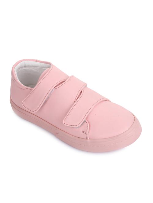 pink leatherette slip on sneaker - 14268560 - Standard Image - 1