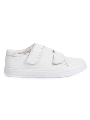 white leatherette slip on sneaker - 14268561 - Standard Image - 2