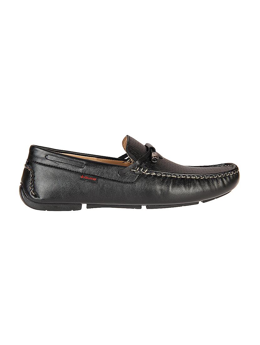 black leatherette slip on loafer - 14268719 - Zoom Image - 2
