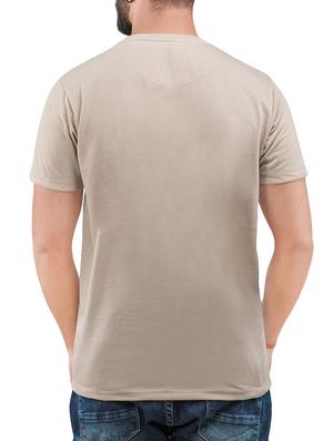 brown cotton t-shirt - 14325105 - Standard Image - 2