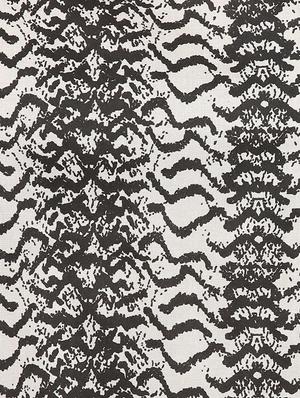 black printed viscose ruffle dress - 14334457 - Standard Image - 5