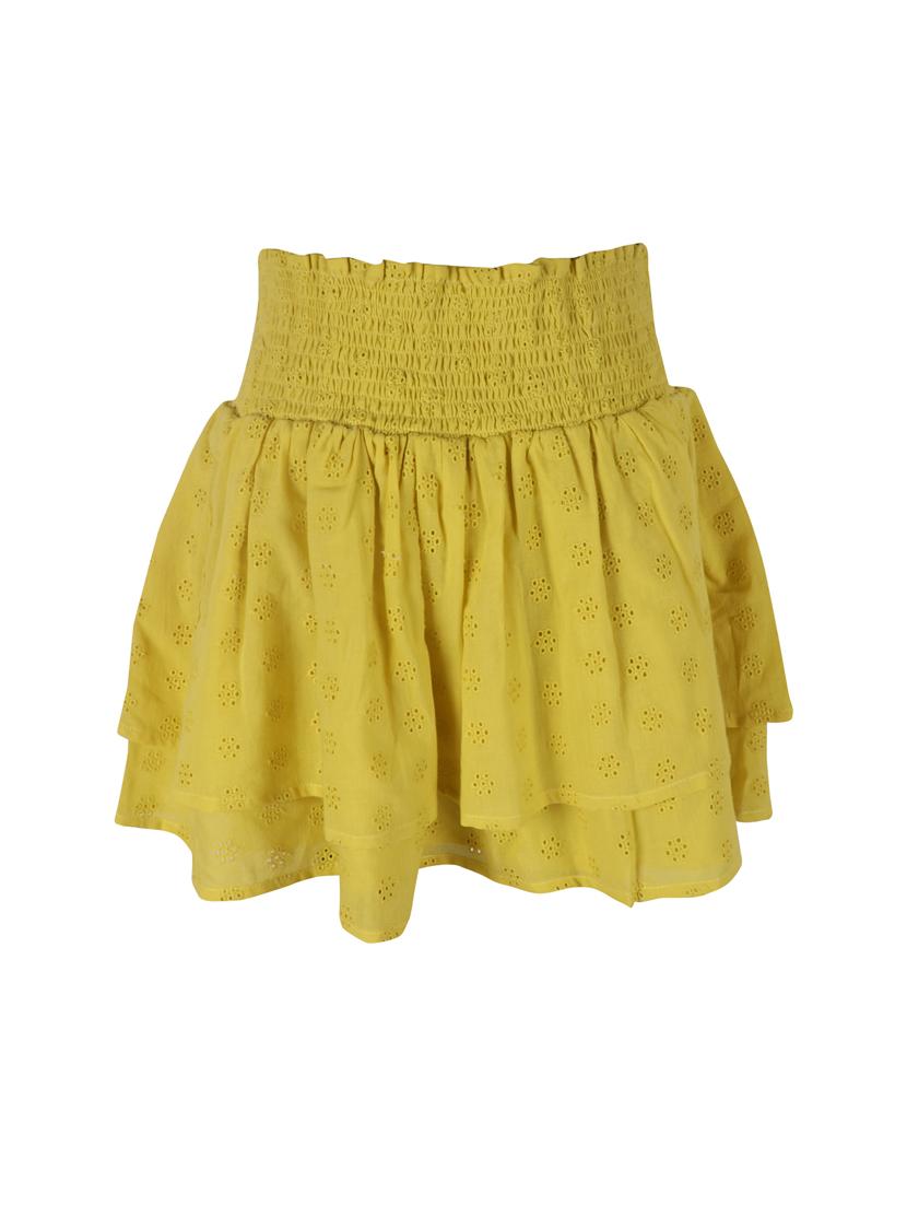 yellow cotton skirt - 14336009 - Zoom Image - 2
