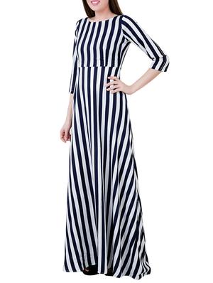 striped maxi dress - 14338259 - Standard Image - 2