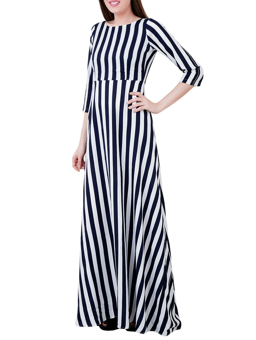 striped maxi dress - 14338259 - Zoom Image - 2