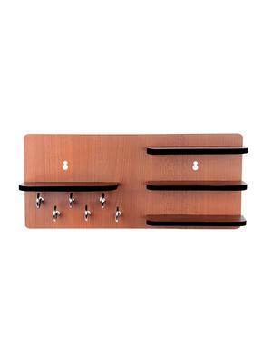 Sehaz Artworks 4Shelf Wooden Key Holder (7 Hooks) - 14341187 - Standard Image - 2