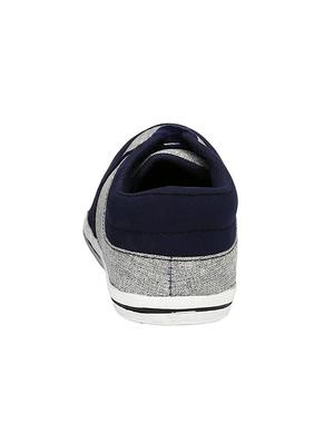 grey Canvas lace up sneaker - 14343758 - Standard Image - 2