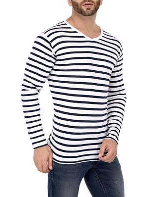 monochrome striped t-shirt - 14346060 - Standard Image - 2