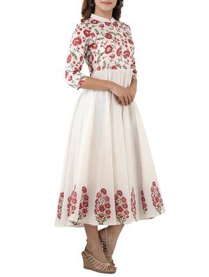 fusion printed dress - 14349998 - Standard Image - 2