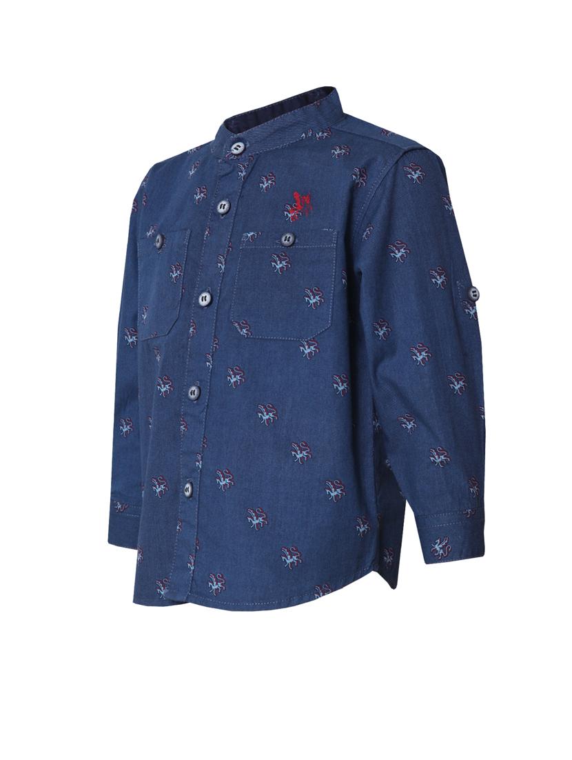 pocket patched quirky print shirt - 14364139 - Zoom Image - 2