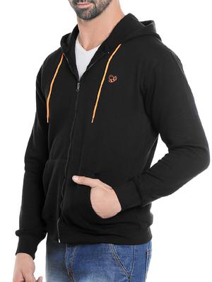 black fleece sweatshirt - 14372642 - Standard Image - 2
