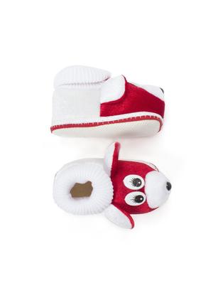 red slip on bootie - 14374431 - Standard Image - 2