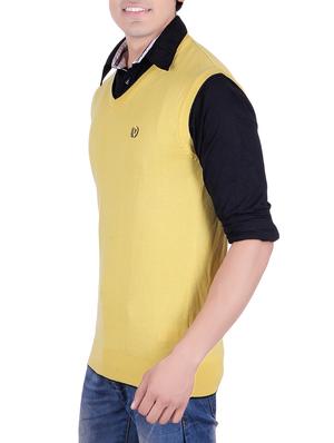 yellow cotton pullover - 14381032 - Standard Image - 2