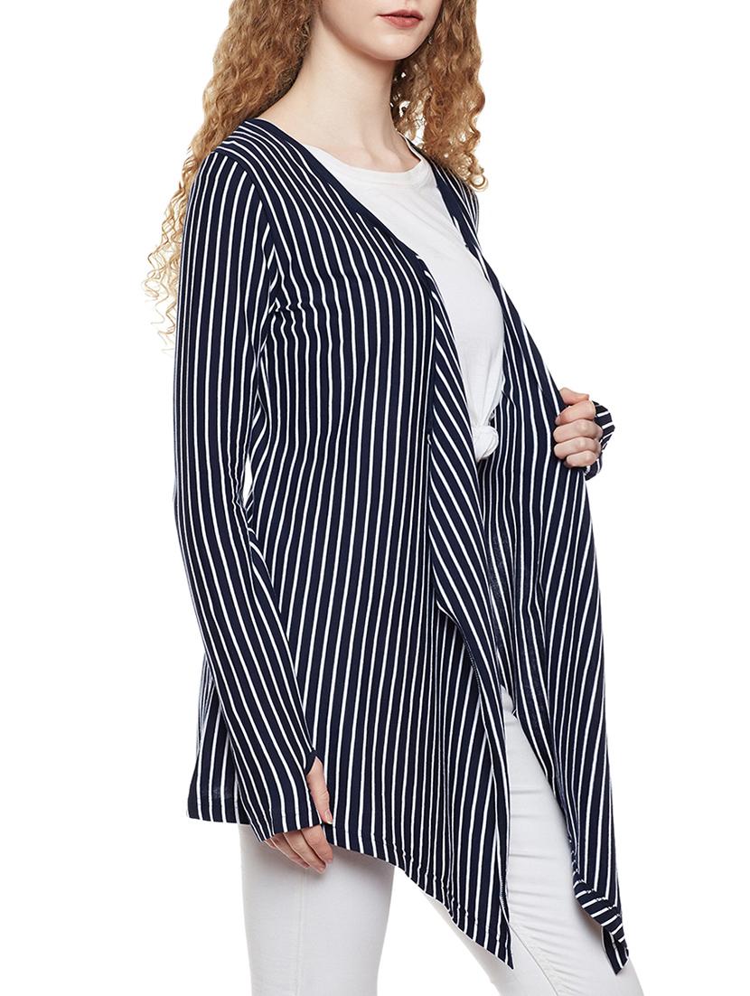 asymmetric striped shrug - 14383996 - Zoom Image - 2