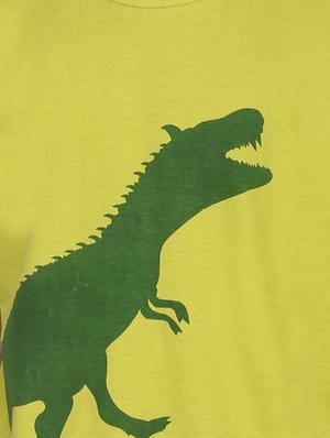 green cotton blend t-shirt - 14387463 - Standard Image - 5
