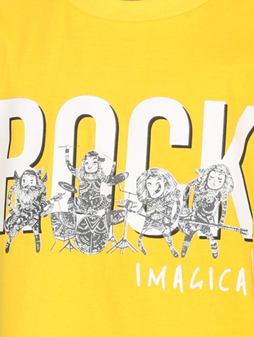 yellow cotton tshirt - 14387469 - Zoom Image - 5