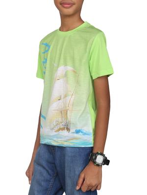 green cotton tshirt - 14387503 - Standard Image - 2