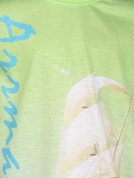 green cotton tshirt - 14387503 - Zoom Image - 5